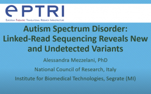 oral presentation Autism Spectrum Disorder
