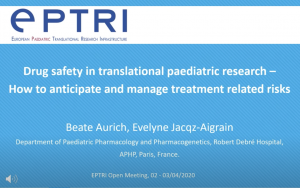 video Drug safety in translational paediatric research - How to anticipate and manage treatment related risks