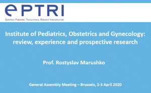 video Institute of paediatrics, obstetrics and gynecology: review, experience and prospective research