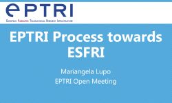 EPTRI process towards ESFRI