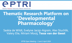 Thematic Research Platform on ‘Developmental Pharmacology