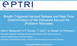 Breath-Triggered Aerosol Release and Real-Time Determination of the Delivered Aerosol for (Pre)term Neonates