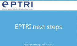 EPTRI next steps